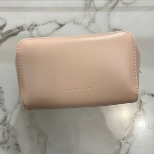 Givenchy small plush pink pouch | brand new, never used | 6 inches wide